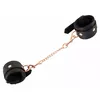 Наручники Bad Kitty Leather Black — 15–21 см Photo 3