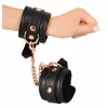 Наручники Bad Kitty Leather Black — 15–21 см Photo 5