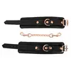 Наручники Bad Kitty Leather Black — 15–21 см Photo 6
