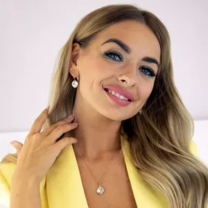 Komplekts "Apžilbinošs Spīdums V" ar Swarovski™ kristāliem