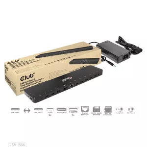 Docking Station CLUB3D USB Gen1 Type-C Triple Display DP Alt mode