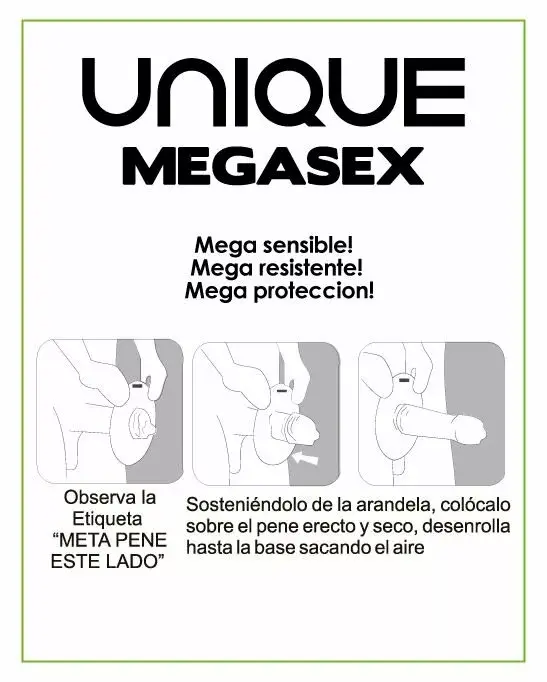Презервативы Uniq Megasex Latex Free Sensitive — 3 шт. Photo 2