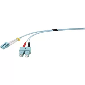 Fibre optic cable Renkforce RF-4755212 1 m LC SC Turquoise