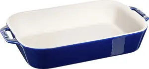 Rectangular Dish Staub 40511-149 dark blue 34×24×7.6 cm