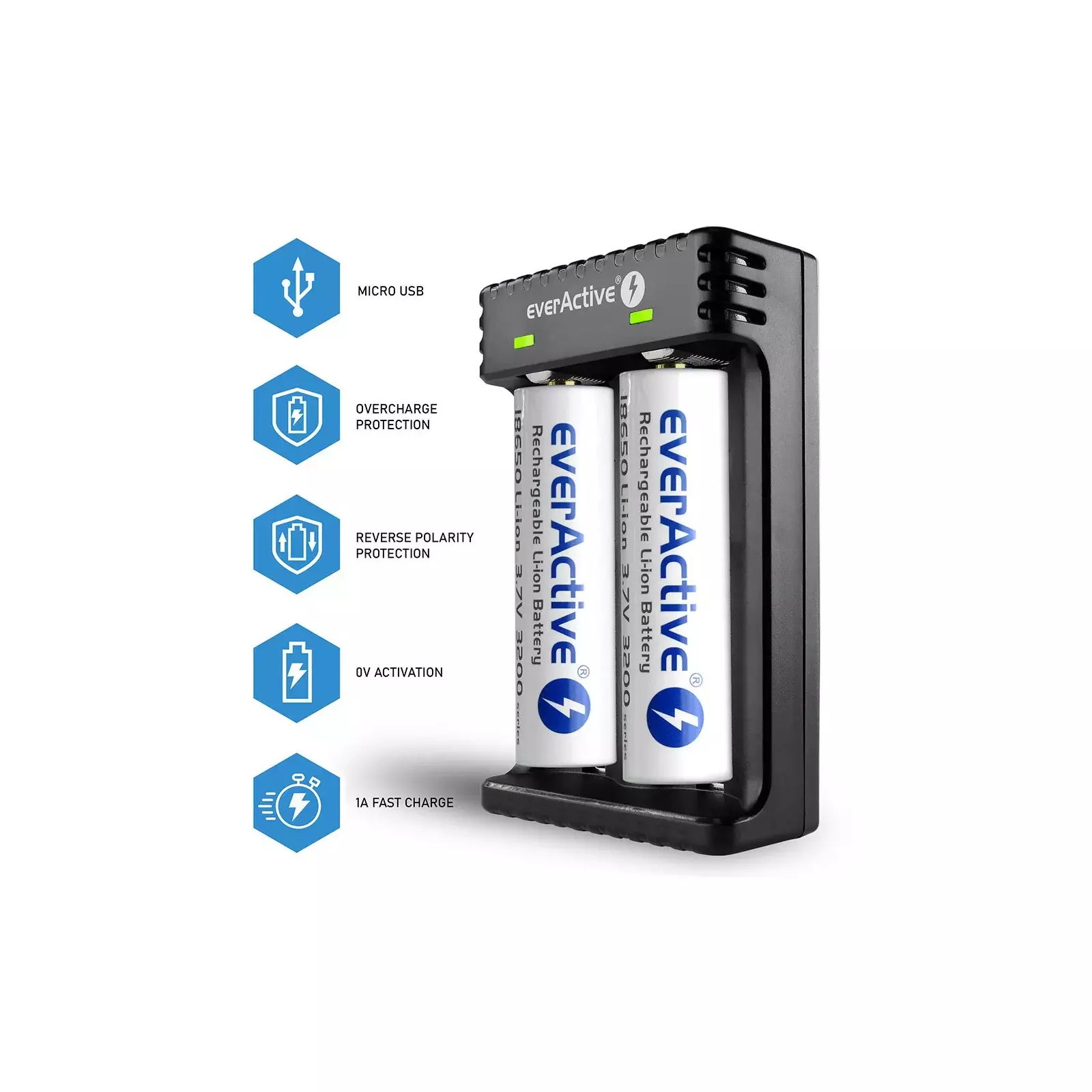 everActive - batteries, chargers, rechargeable batteries