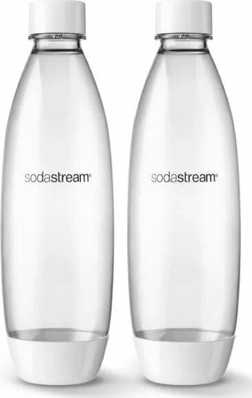 SODASTREAM Fuse rezerves karbonizēšanas pudeles baltas