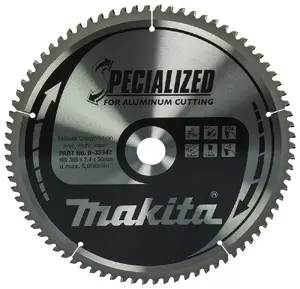 Пильный диск по алюминию Makita B-33342 Specialized 305 мм 80 зубьев