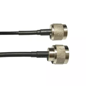 Ventev RG58NMTM-6 coaxial cable RG-58 1.8 m TNC Black