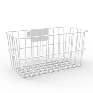 Rolling Stand Basket Compulocks RF02BKTW White