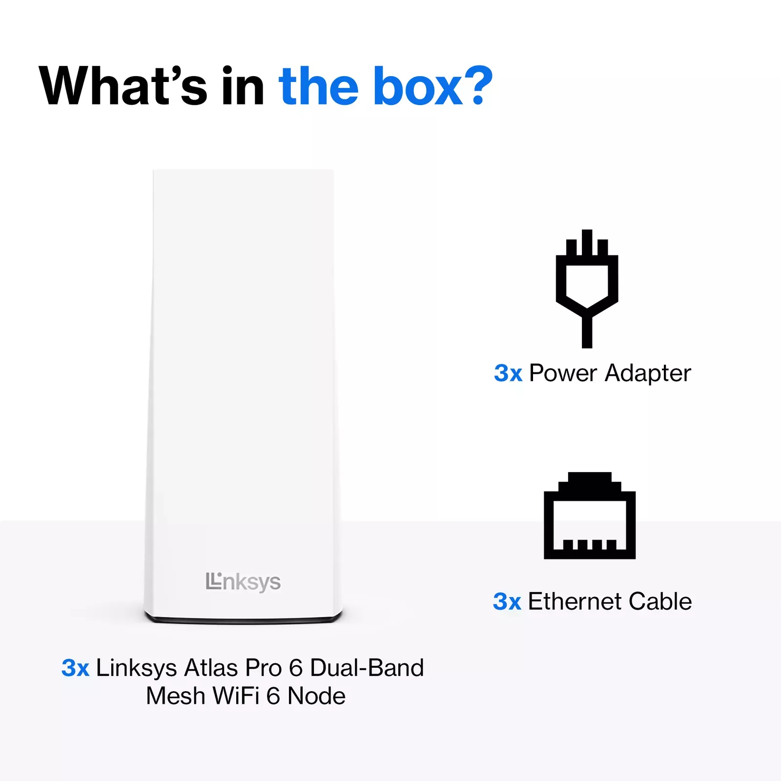 MX5503 - Dual-Band AX5400 Mesh WiFi 6 System 3-Pack