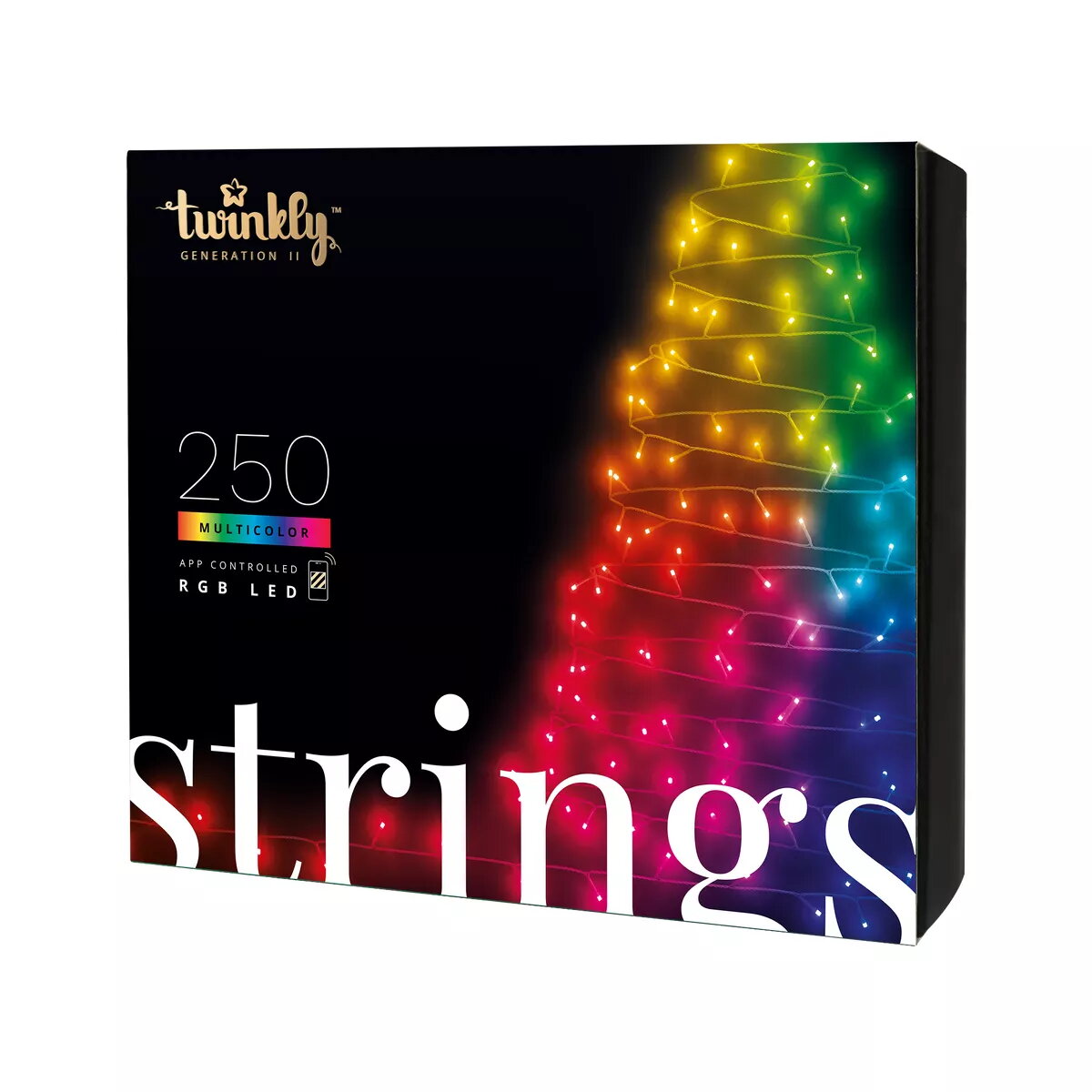 Twinkly virtene TWS600STP-BEU — 600 RGB