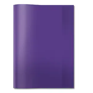 Exercise book cover HERMA PP A4 transparent/violet