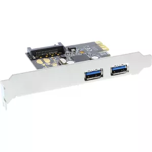 InLine 76666L interfeisa karte/adapteris Iekšējs USB 3.2 Gen 1 (3.1 Gen 1)