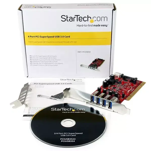 USB адаптер StarTech.com PCIUSB3S4 Photo 5