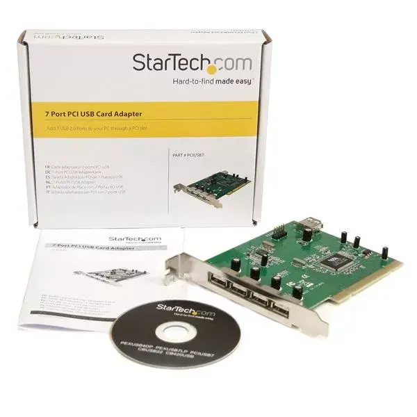 USB Card Adapter StarTech.com PCI 7 Port Photo 5