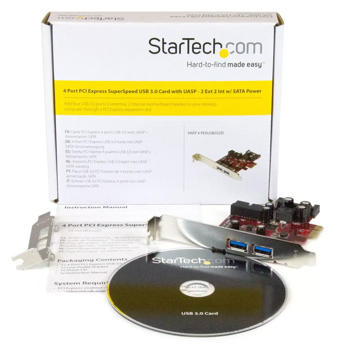 USB 3.0 Karte StarTech.com PEXUSB3S2EI Photo 5