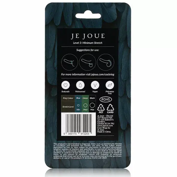 Кольцо для пениса и яиц Je Joue Minimum Stretch Silicone Photo 5