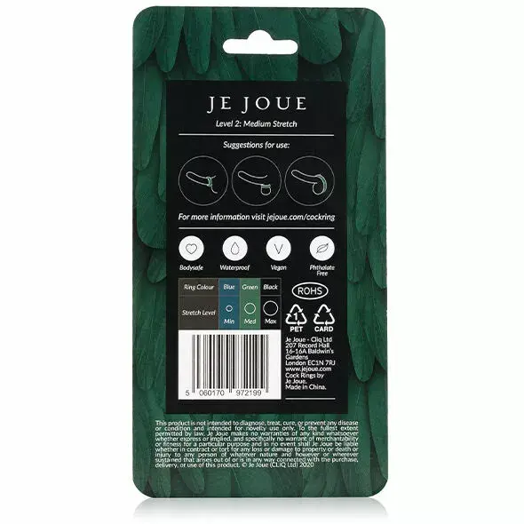 Кольцо для пениса и яиц Je Joue Medium Stretch Silicone Photo 6