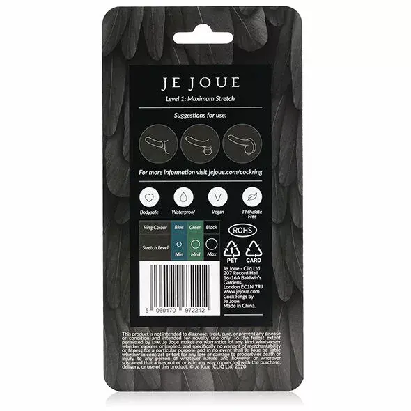 Кольцо для пениса и яиц Je Joue Maximum Stretch Silicone Photo 5