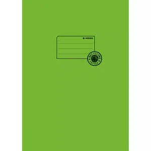Exercise book cover paper HERMA A4 green 100% wastepaper