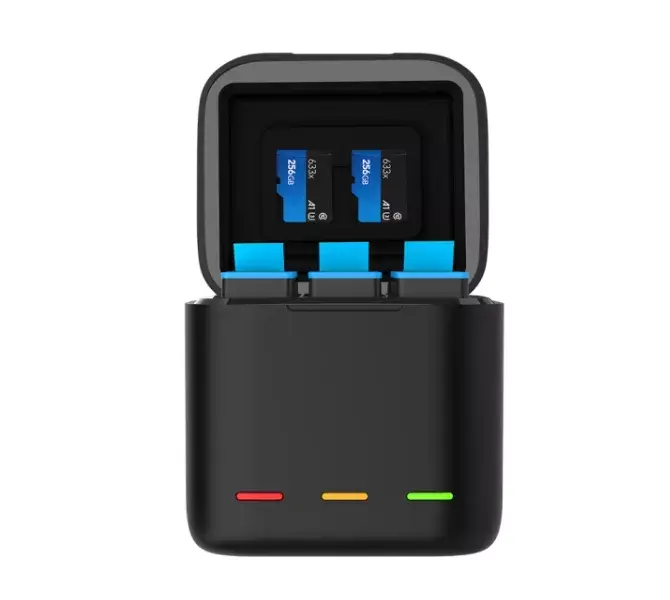 Telesin charger for GoPro Hero 9/10 — 3-battery Photo 2