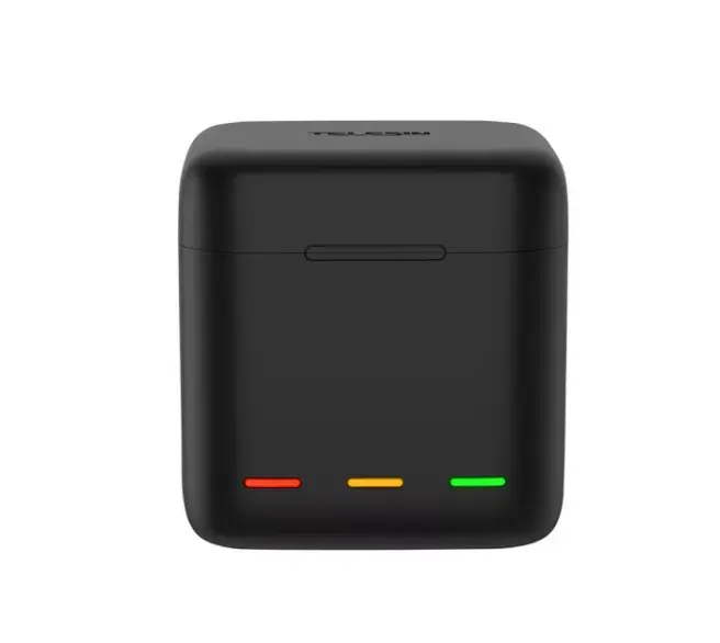 Telesin charger for GoPro Hero 9/10 — 3-battery Photo 3
