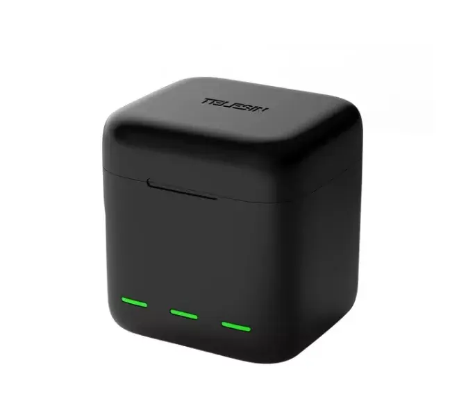 Telesin charger for GoPro Hero 9/10 — 3-battery Photo 6