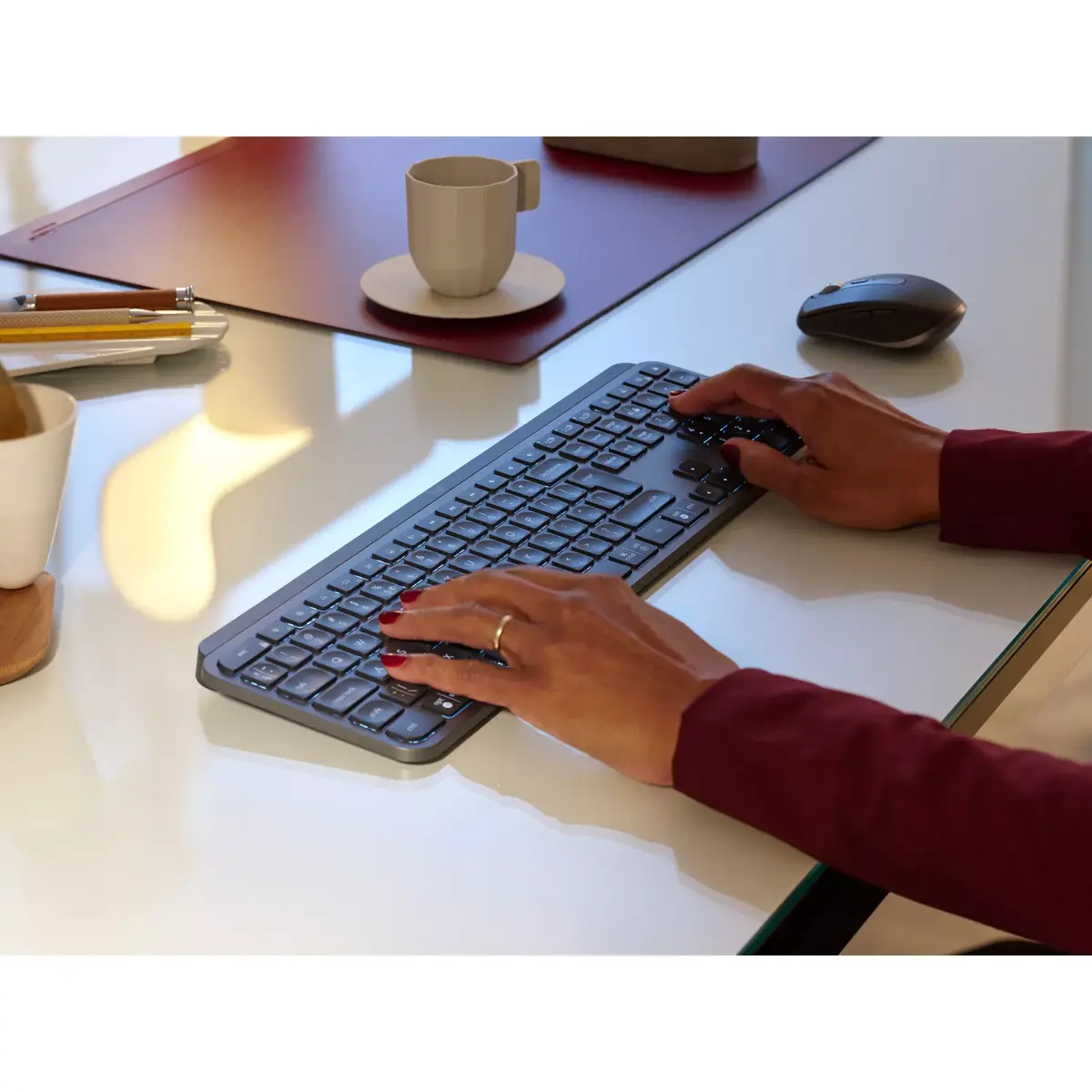 Klaviatūra Logitech MX Master Keys for Business Photo 6