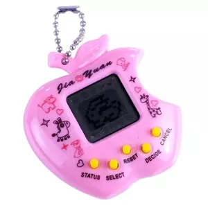 RoGer Virtual Digital pet with keychain Apple Pink