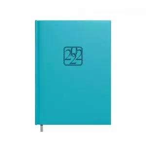 Planner notebook Buroodisain 241728-011 A5 turquoise 2026 – dated weekly and monthly layout