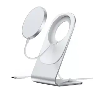 Беспроводное магнитное зарядное устройство CHOETECH H047 15W совместимое с MagSafe для смартфонов