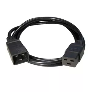 Силовой кабель GEMBIRD PC-189-C19, переходник C19 → C20, 1.5 м, чёрный