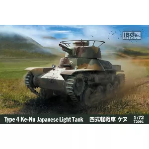 Plastikāta modelis 4Ke-Nu tipa japāņu vieglais tanks