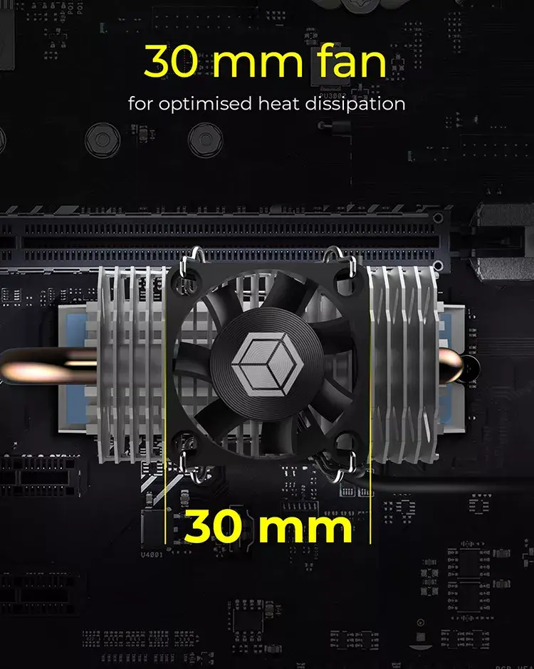 Siltuma izkliedētājs ICY BOX IB-M2HSF-705 Photo 5