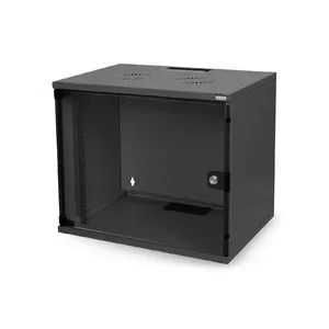 Digitus ECO-Line 7U 19" Wall Mounting Cabinet Pie sienas stiprināms statīvs Melns