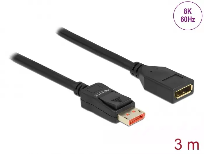 DisplayPort extension cable DeLOCK 87072 Photo 2