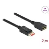 DisplayPort pagarināšanas kabelis DeLOCK 8K 60 Hz Photo 2