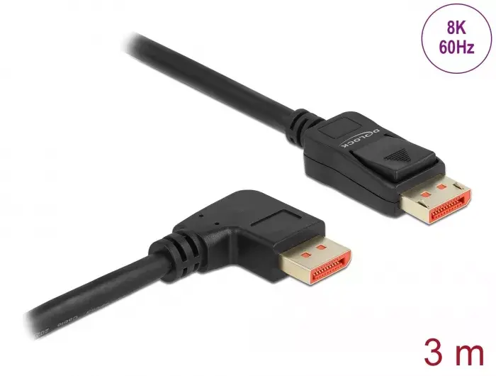 DisplayPort kabelis DeLOCK 8K 60 Hz 3 m Photo 2