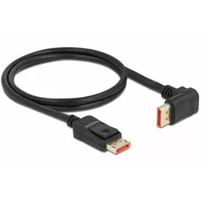 DisplayPort cable DeLOCK 87054 8K 60Hz 1m angled