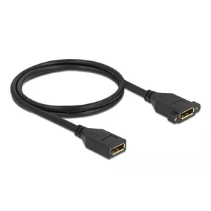 DisplayPort cable female to female panel-mount DeLOCK 87100