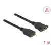 DisplayPort kabelis female to female DeLOCK 87100 Photo 2