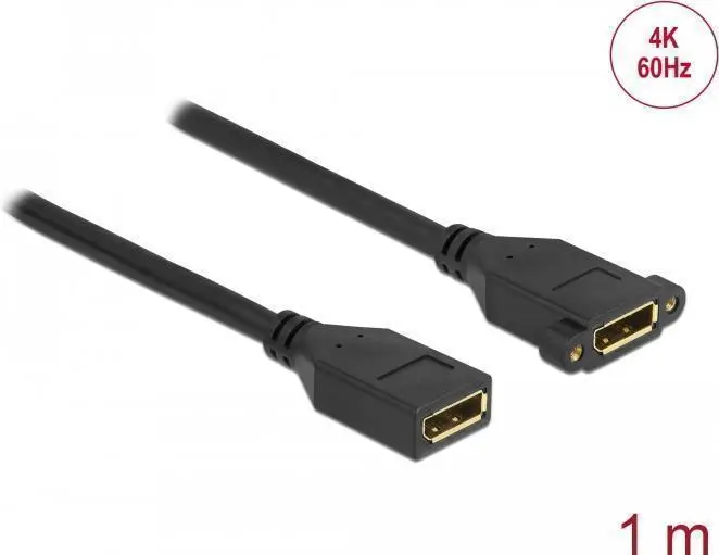 DisplayPort kabelis female to female paneļa