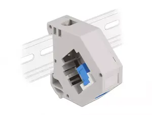 Модуль Keystone DELOCK 87164 — адаптер SC-SC, цвета: синий/серый/белый, размеры 60.1×59.4×21.6 мм