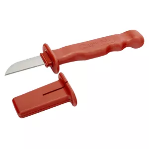 Utility knife Bahco 2820VDE Brown Folding blade knife