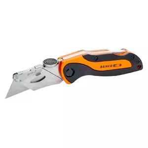 Utility knife Bahco KBSU-01 Black Orange Stainless steel