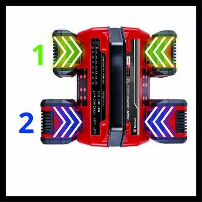 Akumulatoru lādētājs Einhell X-Quattrocharger Photo 2