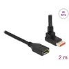 DisplayPort extension cable DeLOCK 90° upwards angled Photo 2