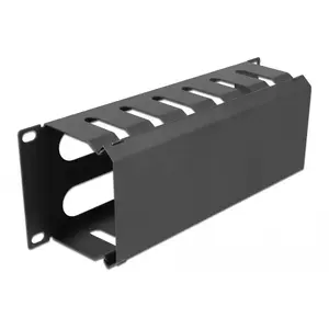 Cable management panel DeLOCK 10" 66844 black