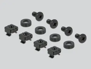 Cable management panel DeLOCK 10" 66843 black