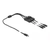 Кабель USB Type-C male на 3 x DC 5.5 x 2.1 mm DeLOCK 86801 Photo 2